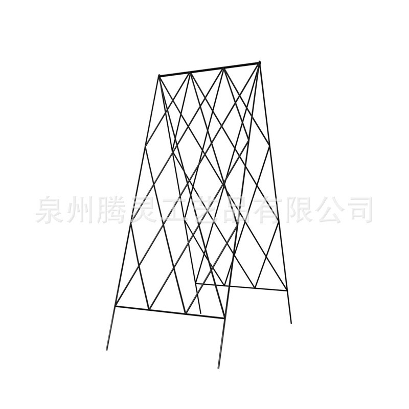 铁艺支架铁线莲爬藤架蔷薇月季种植攀爬户外花架支撑杆植物花园架