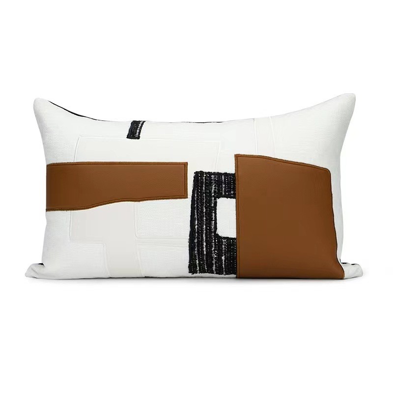 轻奢现代样板间床品售楼部样板房床上用品软装摆场简约多件套