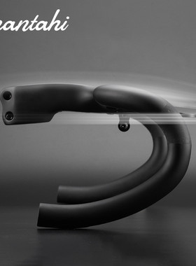 热销潘塔尼把钎维一体把公路车全内走弯把把立od2公路车一体把弯