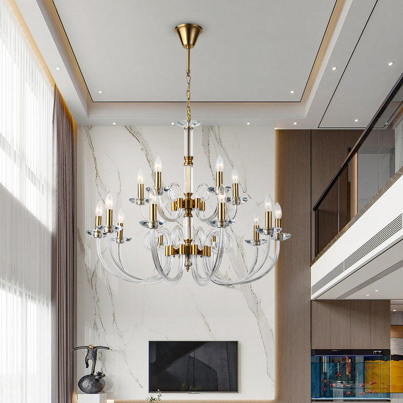 玻璃餐厅高级感欧式复古吊灯水晶吊灯铁艺客厅工业风客厅吊灯,家装灯饰光源,餐厅吊灯,淘宝优惠券,粉丝福利购,淘宝优惠卷