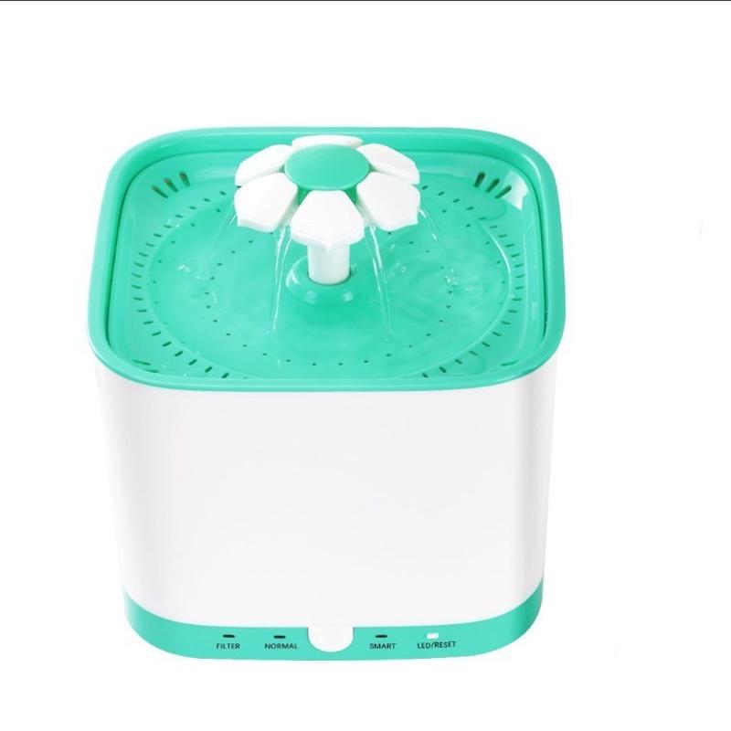 宠物喂水器饮水机小花饮水机狗狗猫咪自动饮水器自动循环过滤饮水