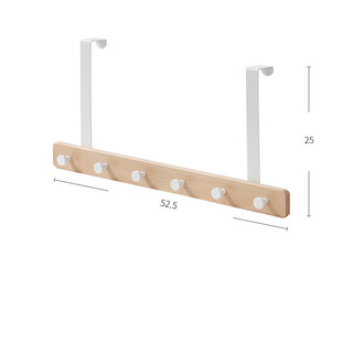 9ram门上免打孔门框门后挂钩挂钩壁挂挂衣衣服挂架置物架实木超薄