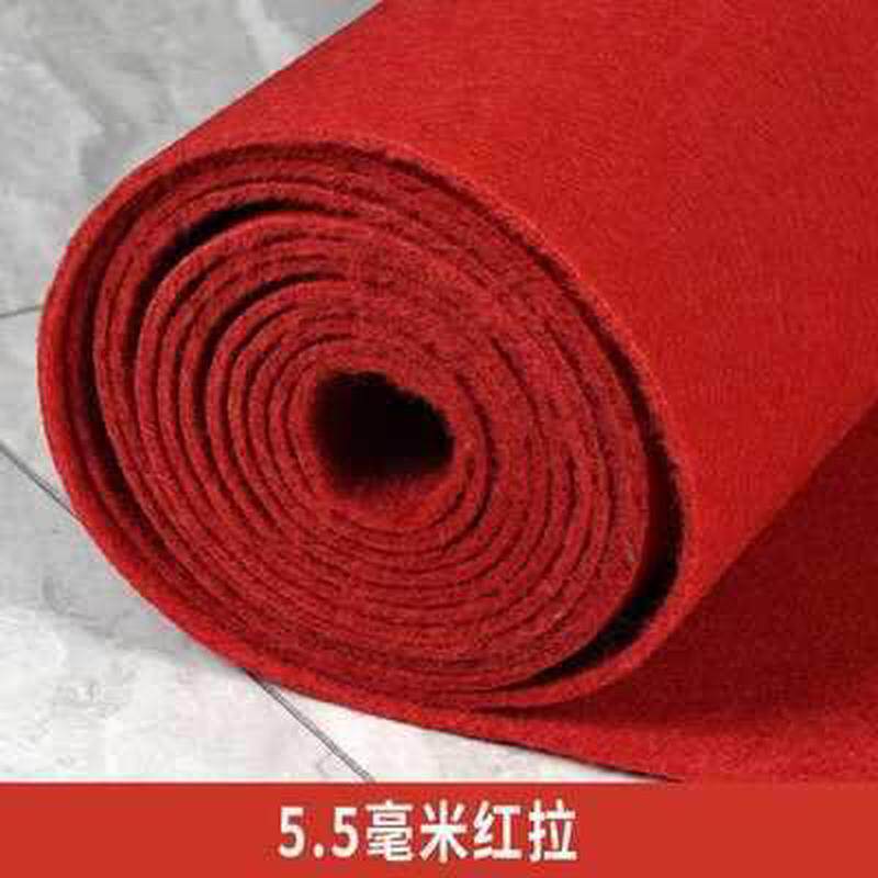 防滑加厚红地毯胶底批发迎宾开业店铺门口舞台客厅楼梯满全铺长期