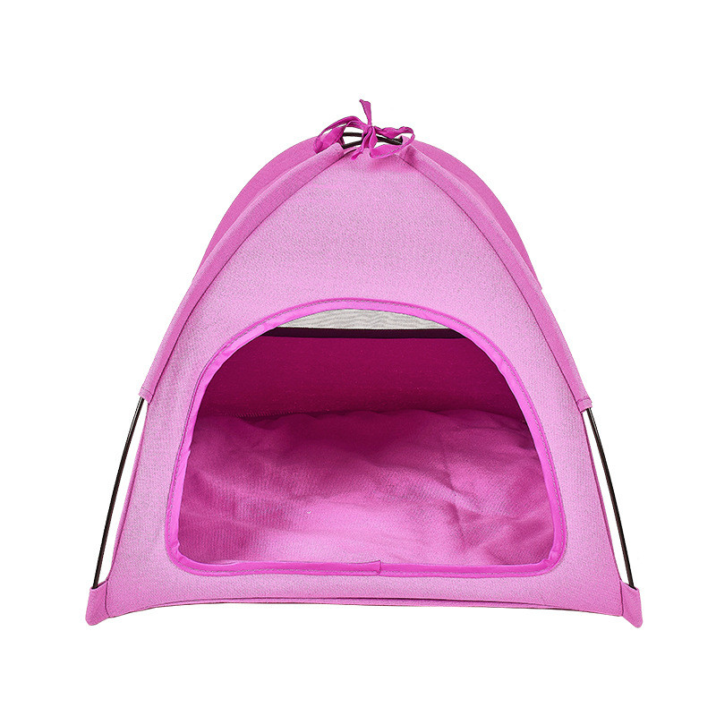 简约户外露营宠物可折叠四季通用室内猫窝帐篷便携式猫咪帐篷