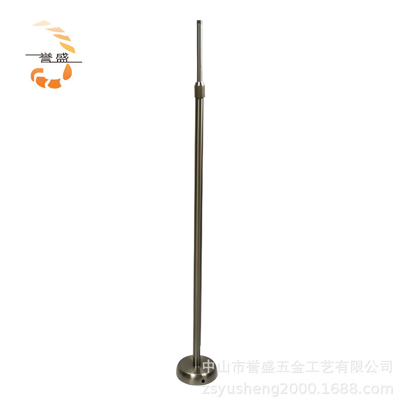 厂家直供金属伸缩管卧室温馨落地灯五金全套配件高度可调节