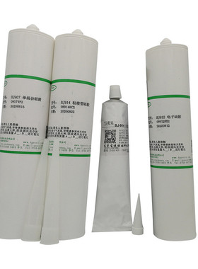 BJ906电子粘接硅胶端子引线密封胶电子元件PC/ABS/硅胶边框粘接