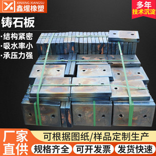 溜槽铸石煤沟卸板玄武岩辉绿岩刮板机捞渣机冲渣沟微晶石内壁衬板
