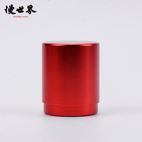w1tr旅行茶叶罐铁盒便携储存随身密封茶盒茶杯陶瓷钛铝合金茶