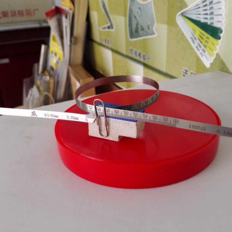 测量电线电缆派尺微型派尺外径π尺圆周派尺卷尺式直径尺自主生产