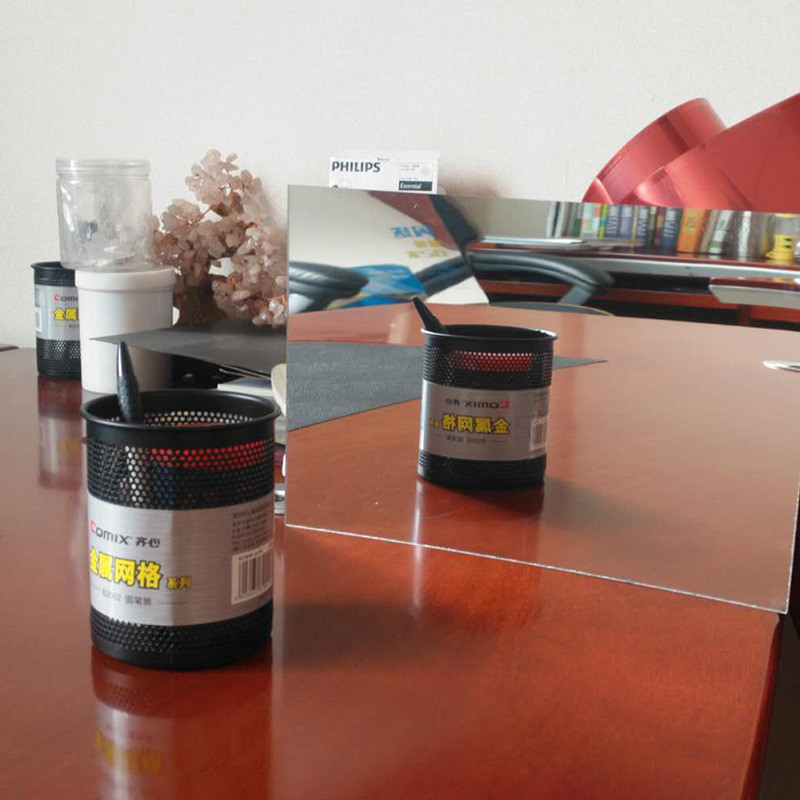 亚克力板材金色有机玻璃镜片反光镜面板pmma彩色切割电镀塑料镜