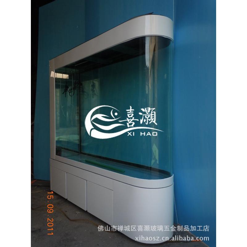 厂家批发长方形壁挂金鱼缸水族箱中型玻璃 挂墙超白大型定 制包邮