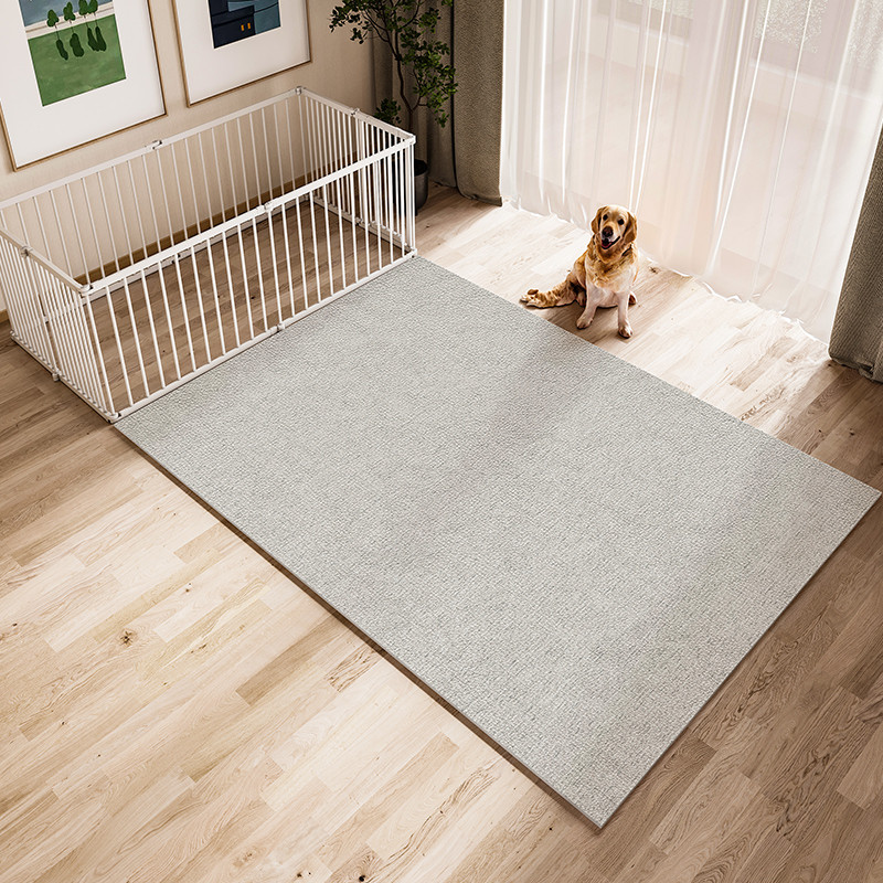 色宠物地垫pvc防水防尿狗狗可擦地毯养猫养狗围栏免洗专用垫子