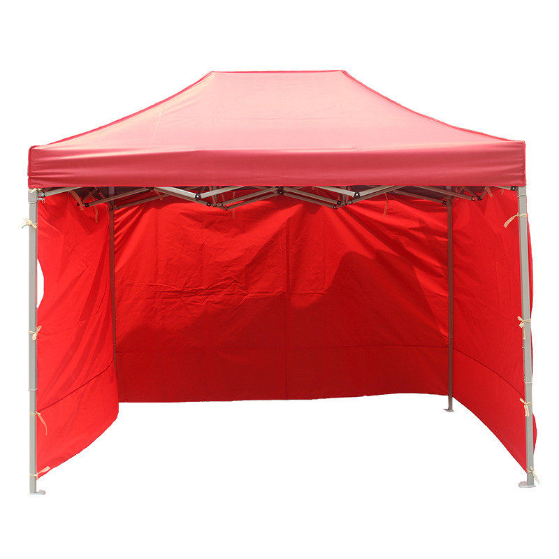 包邮2*3四脚透明围布户外隔离帐篷伸缩遮阳棚折叠雨棚四面摆摊伞