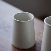 草木灰仿古花器筷子筒花插笔筒陶瓷简约摆件 恬素