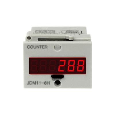 工业累时计时器220V 24V12V通电计时间电子数显设备工作计时长