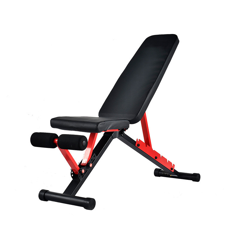 卧哑铃凳仰卧起坐辅助器健身器材家用男士锻炼多功能推椅005d-l