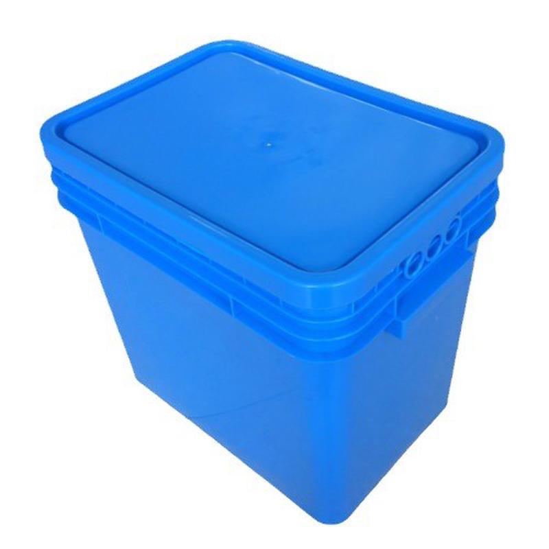 范程塑料桶方桶长方形25l升水桶果酱加厚钓鱼桶食品级带盖桶包邮