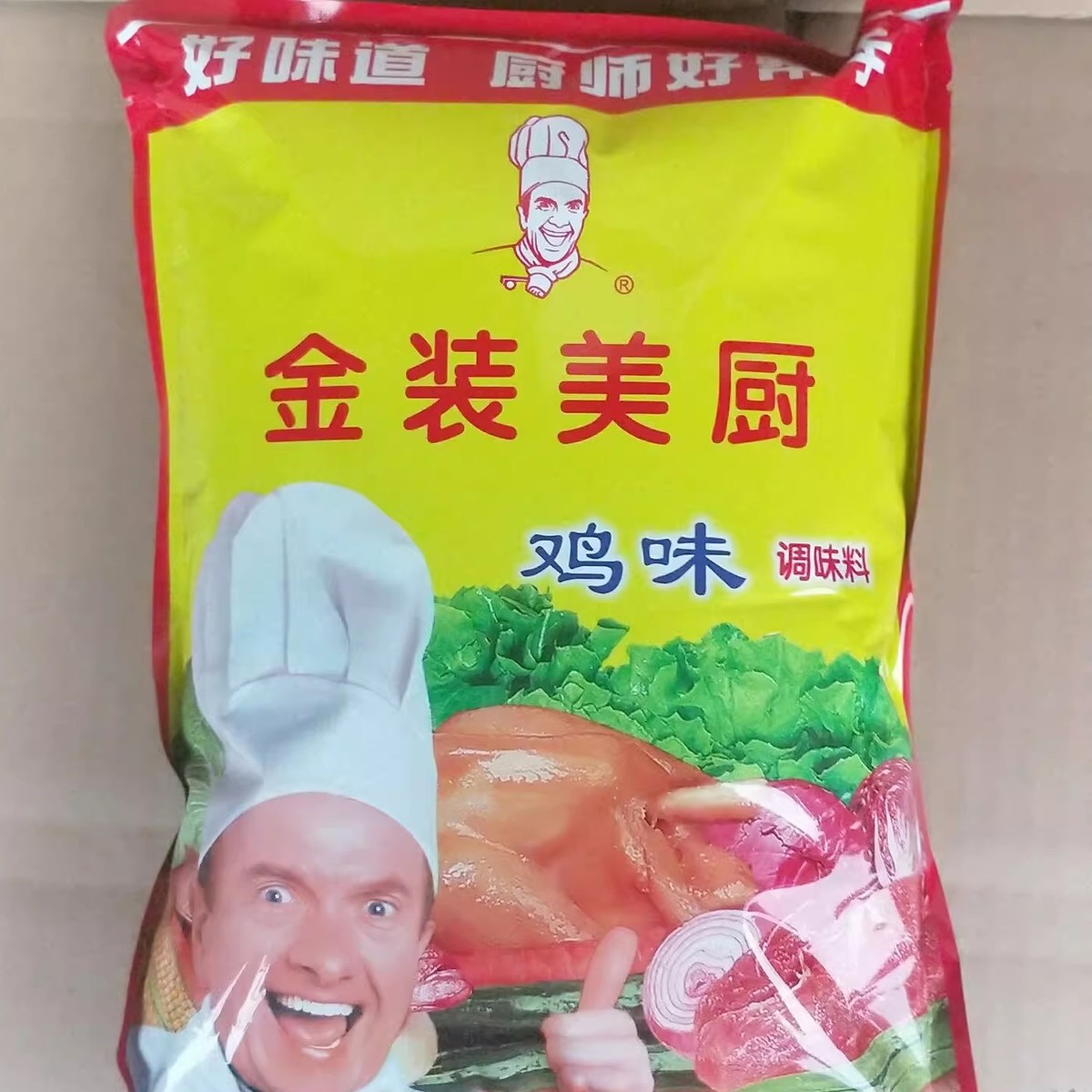 包邮美国厨师鸡精 调味料鸡精 1千克一件10袋煮汤炒菜
