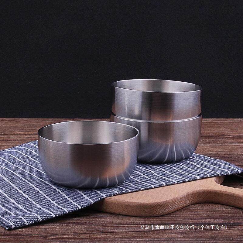 加厚单层实心碗不锈钢碗汤碗泡面碗多用碗拉面碗不沾锅碗冷面碗无,家装主材,台上艺术碗盆,淘宝优惠券,粉丝福利购,淘宝优惠卷