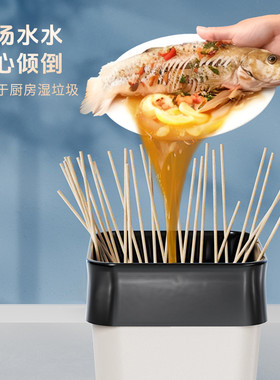 3rlm抽绳垃圾袋家用手提式塑料免撕厨房卫生间黑色的加厚拉圾袋子