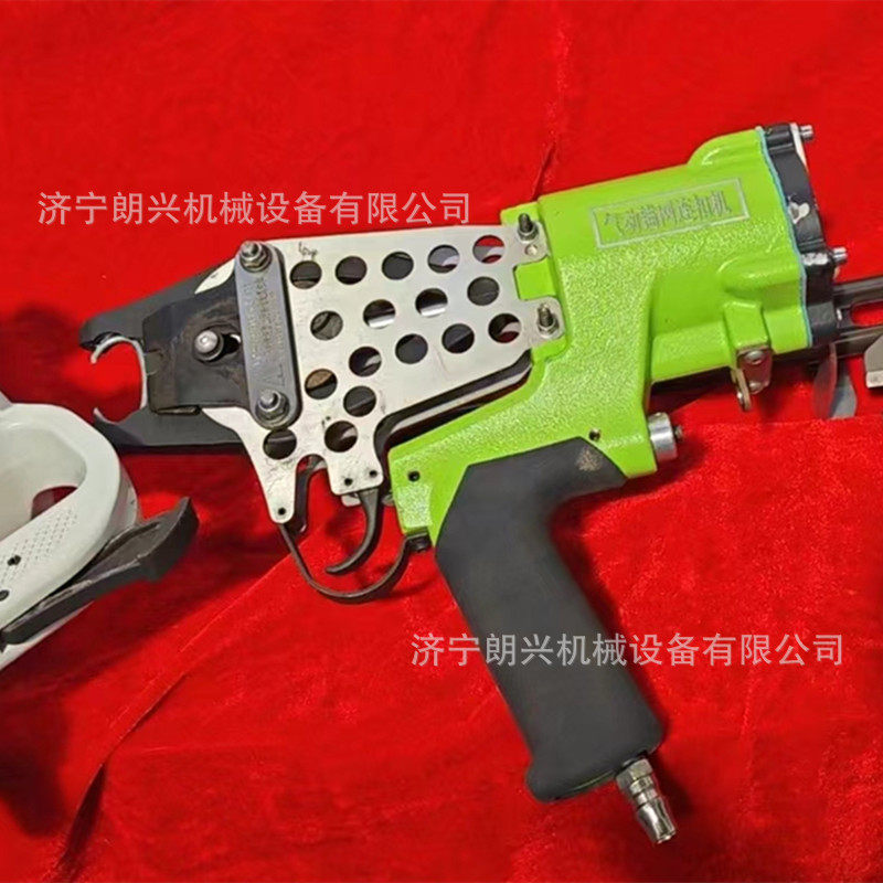 热销矿用气动锚网连连机 lwq-15型锚网扣扣机 井下网片绑扎机