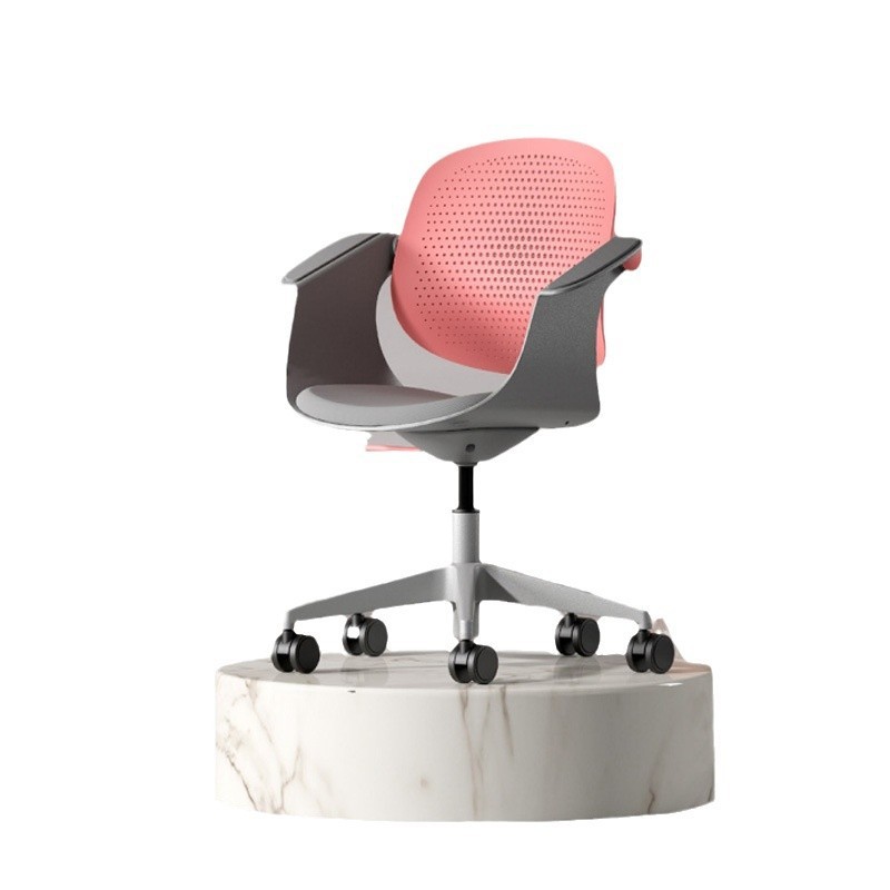 塑人体工学背办公电脑职员椅高脚酒吧椅商务会议洽谈椅家用书房椅