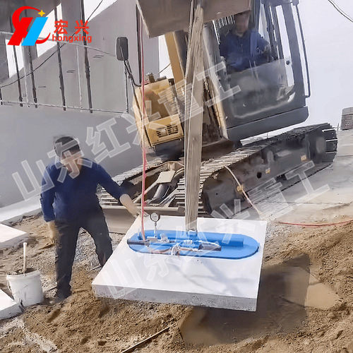 水泥预制件真空吊具大型重载2吨吸盘地铺石吊装石材海绵广场