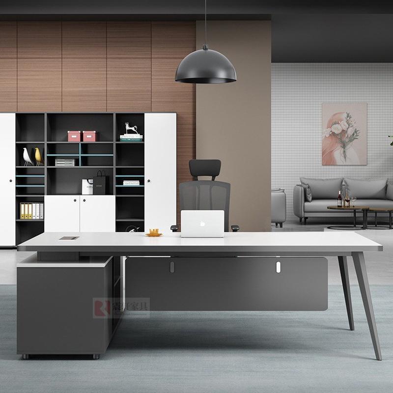 热销老板桌简约现代经理桌家具总裁办公室桌子老板桌椅组合主管桌