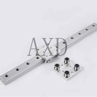 热销厂家直销静音高速外置双轴芯滚轮osg导轨滑块