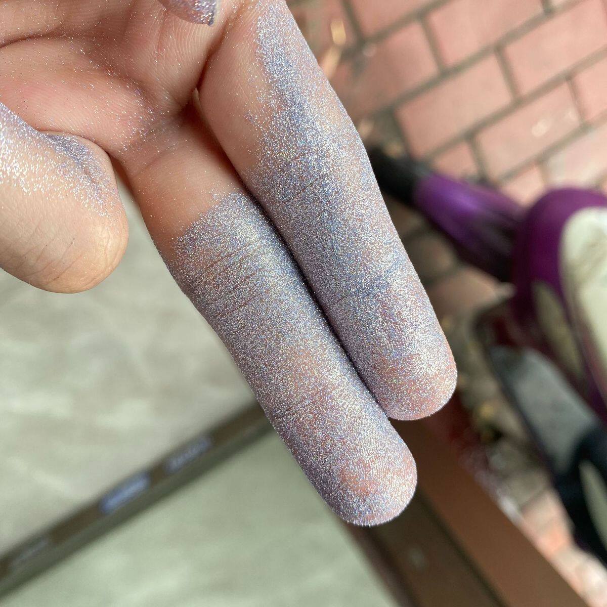 1/360制作镭射亮片金葱粉闪粉超细超薄美甲亮片工艺品耐溶剂12色