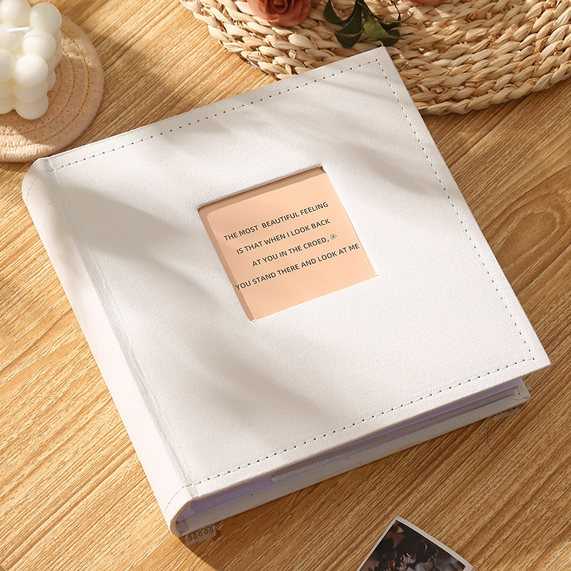 5dbj家庭diy插页式5寸6寸可写字相册批发本宝宝儿童成长手账记录