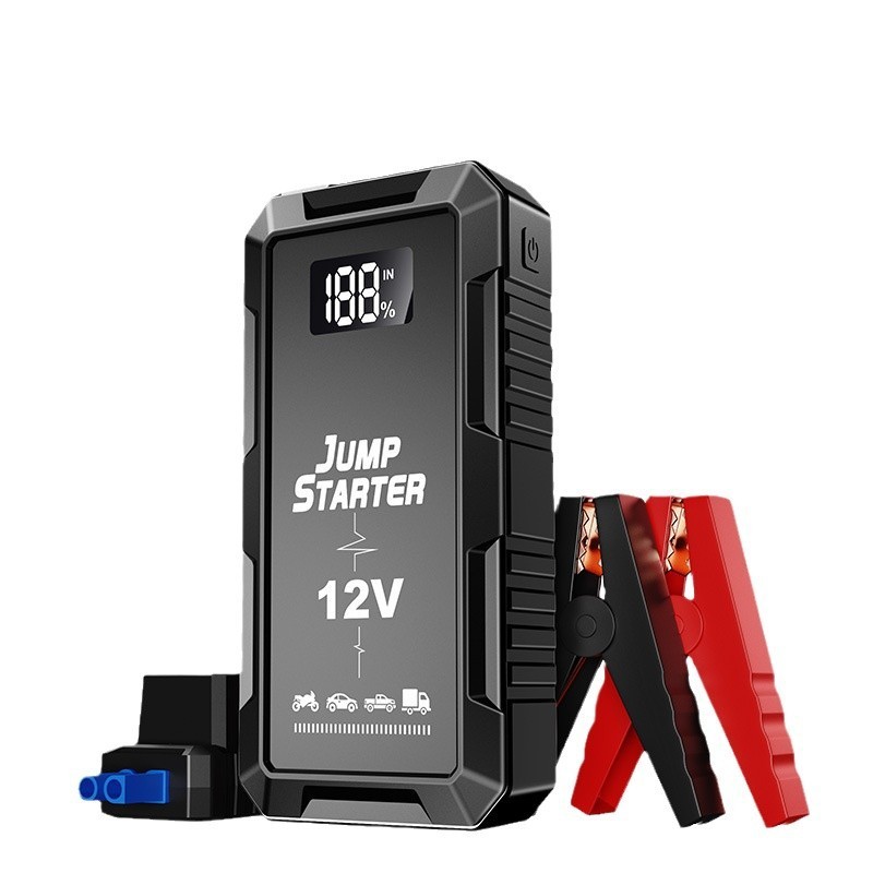 eaby汽车应急启动电源搭电宝12V5000A大容量车载电瓶打火神器