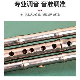 厂家货源葫芦丝古铜镀青铜红成人初学乐器七孔葫芦丝乐器入门