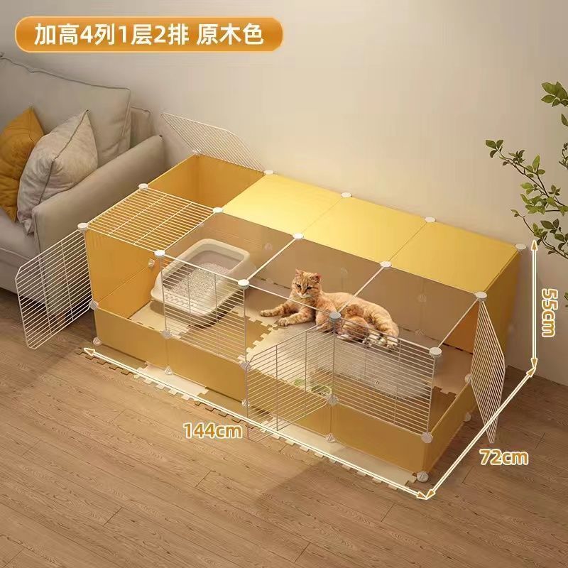 猫笼家用室内猫产房猫咪带待产封闭式产窝猫笼猫窝怀孕厕所繁殖箱