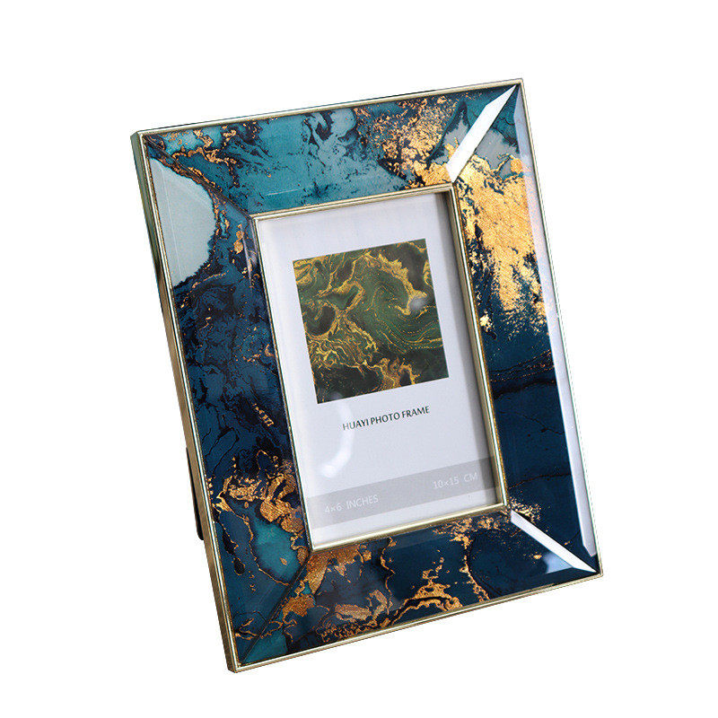 不锈钢相框摆台样板间客厅玄关装饰摆设摆台金属边框轻奢金箔相架,家居饰品,相框/画框,淘宝优惠券,粉丝福利购,淘宝优惠卷