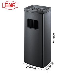 方形办公烟灰桶酒店宾馆大堂垃圾桶立式写字楼走廊过道医院楼梯口