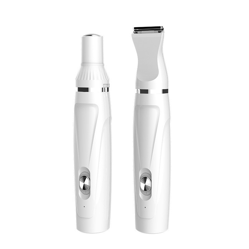 二合一宠物清洁套装充电款多功能剃毛器磨甲猫狗一体器剃毛器套装