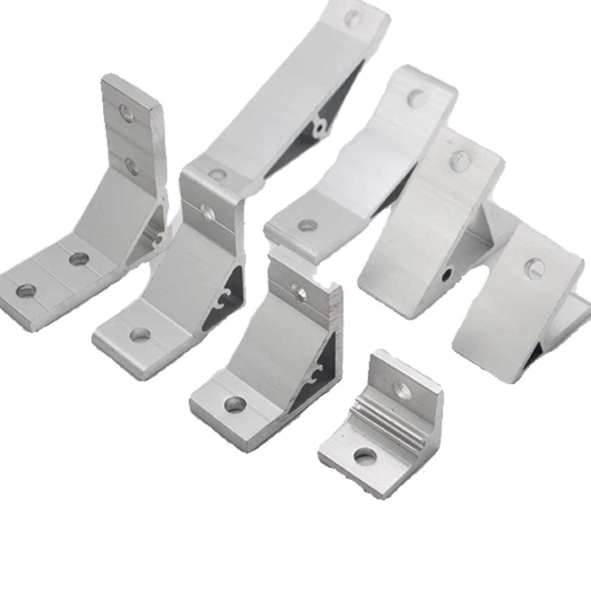 铝角件强力挤压角直挤角码角固定码件5度90度135度角4座压角座角