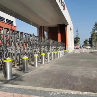 厂家直供学校景区古镇全自动液压升降柱挡车器阻车器升降立柱防撞