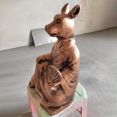 热销十二生肖玻璃钢雕塑户外景观商业美陈立体兔雕塑动物雕像模型