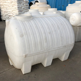 厂家批发hdpe新料加厚3吨水罐塑料水塔滚塑塑料容器化工桶卧式