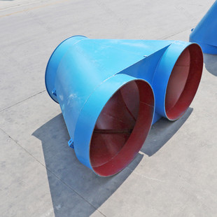 热销铁质分风器煤矿用800mm风机分风防自动开闭器逆流装 置分流器