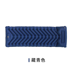 户外野营可折叠便携式单人气垫床按压式充气床垫露营打地铺睡垫