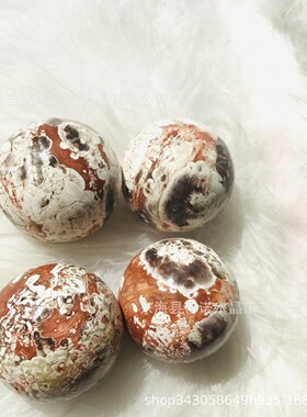 热销吉诺水晶手工制作水晶球批发印度红玛瑙球装饰工艺品