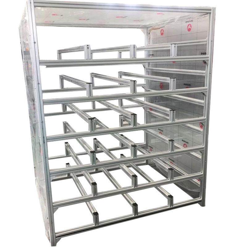 加工框架组装铝合金架子40*40铝型材移动框架铝合金支架订做