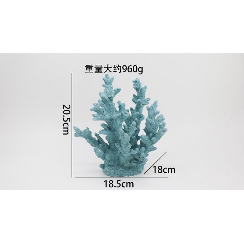装饰摆件树脂珊瑚立体仿真玻璃鱼缸水族造景家居饰品玄关酒柜