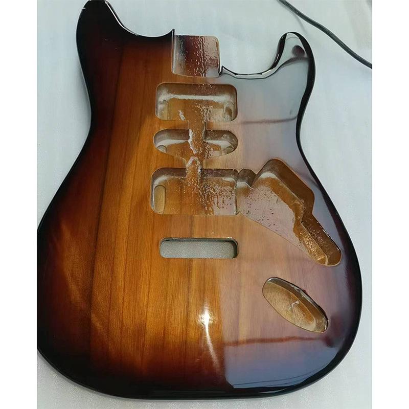 练习r4403-4桐木3ts琴体电吉他琴体电吉他琴木吉它jita吉他厂