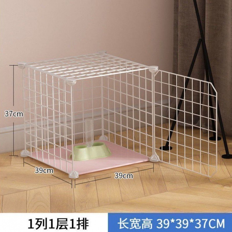 狗笼子小型犬中型犬室内带厕所分离家用泰迪博美狗屋狗窝狗狗围栏