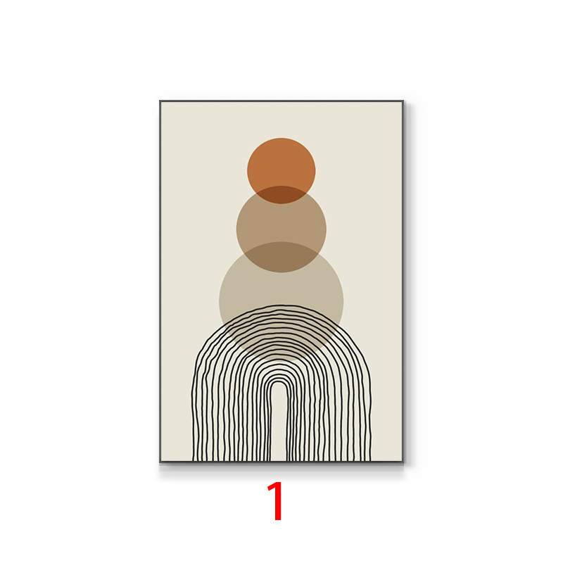 北欧风格挂画酒店装饰画免钉壁画卧室宾馆美容院洗手间卫生间防水