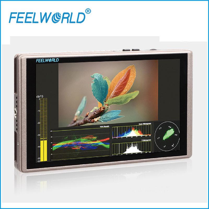 富威德G70超薄IPS屏1920x1080全高清HDMI、3G-SDI摄影监视器